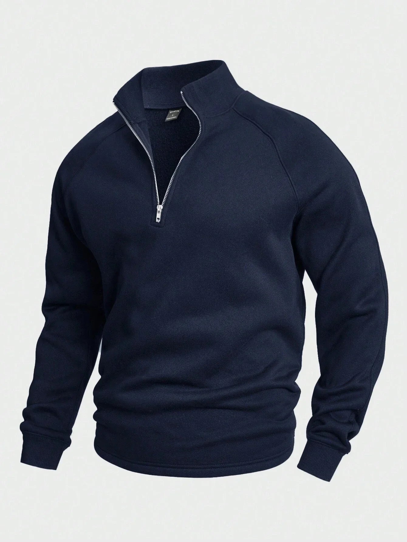 Cleisure half-zip jumper
