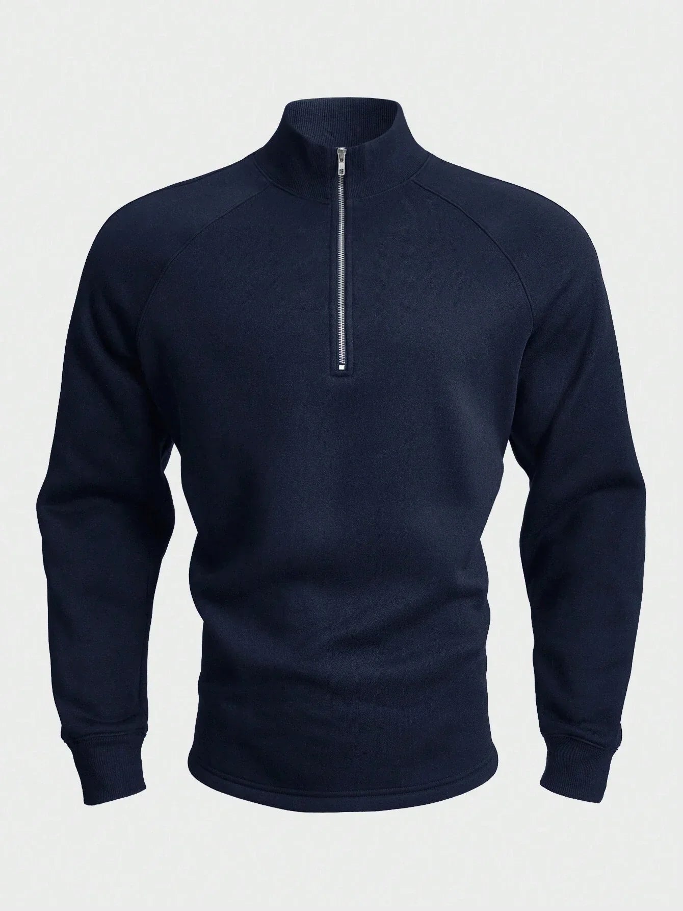 Cleisure half-zip jumper
