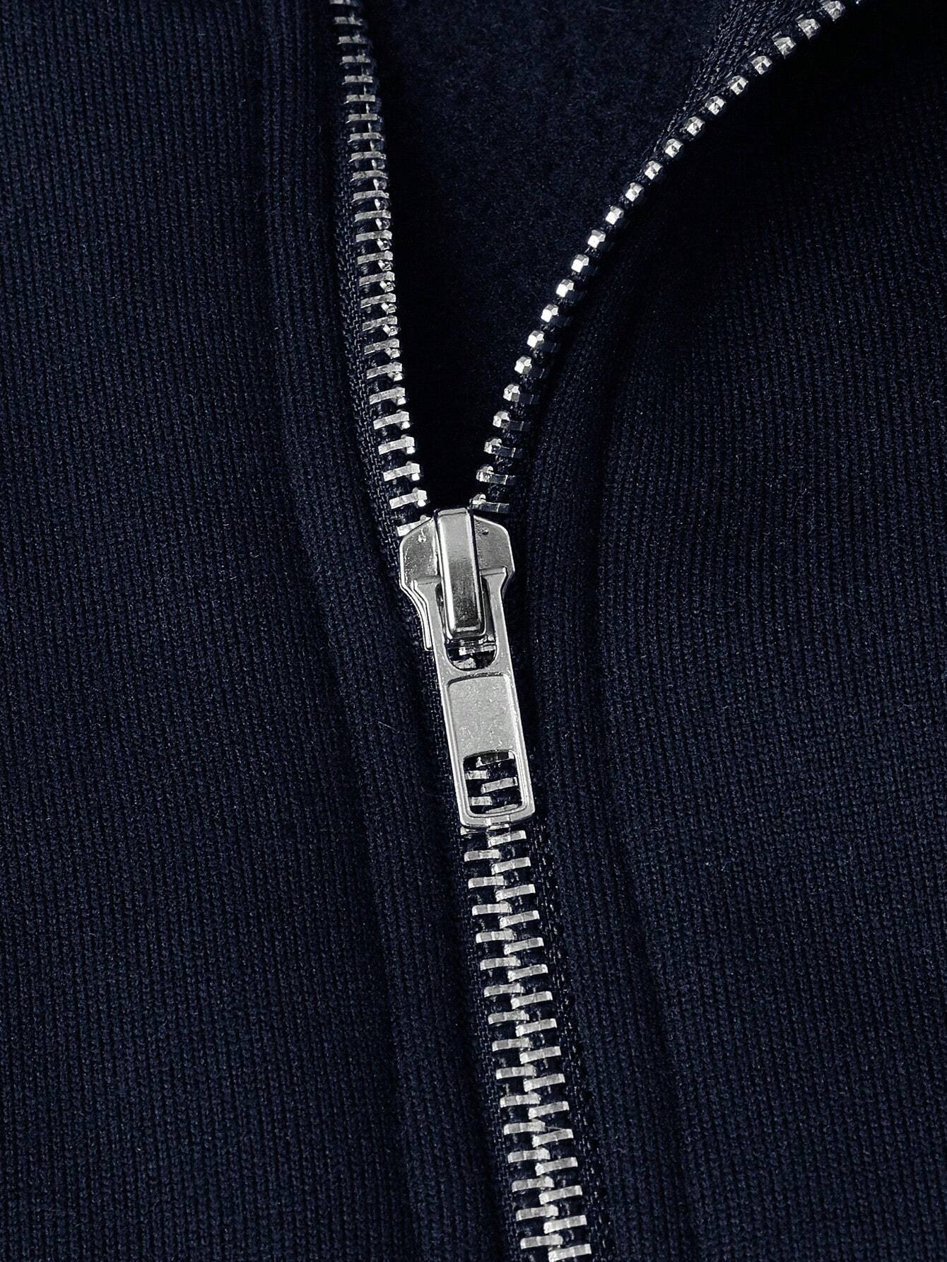 Cleisure half-zip jumper